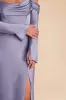 Maya Matte Satin Dress - Wisteria sold by Birdy Grey