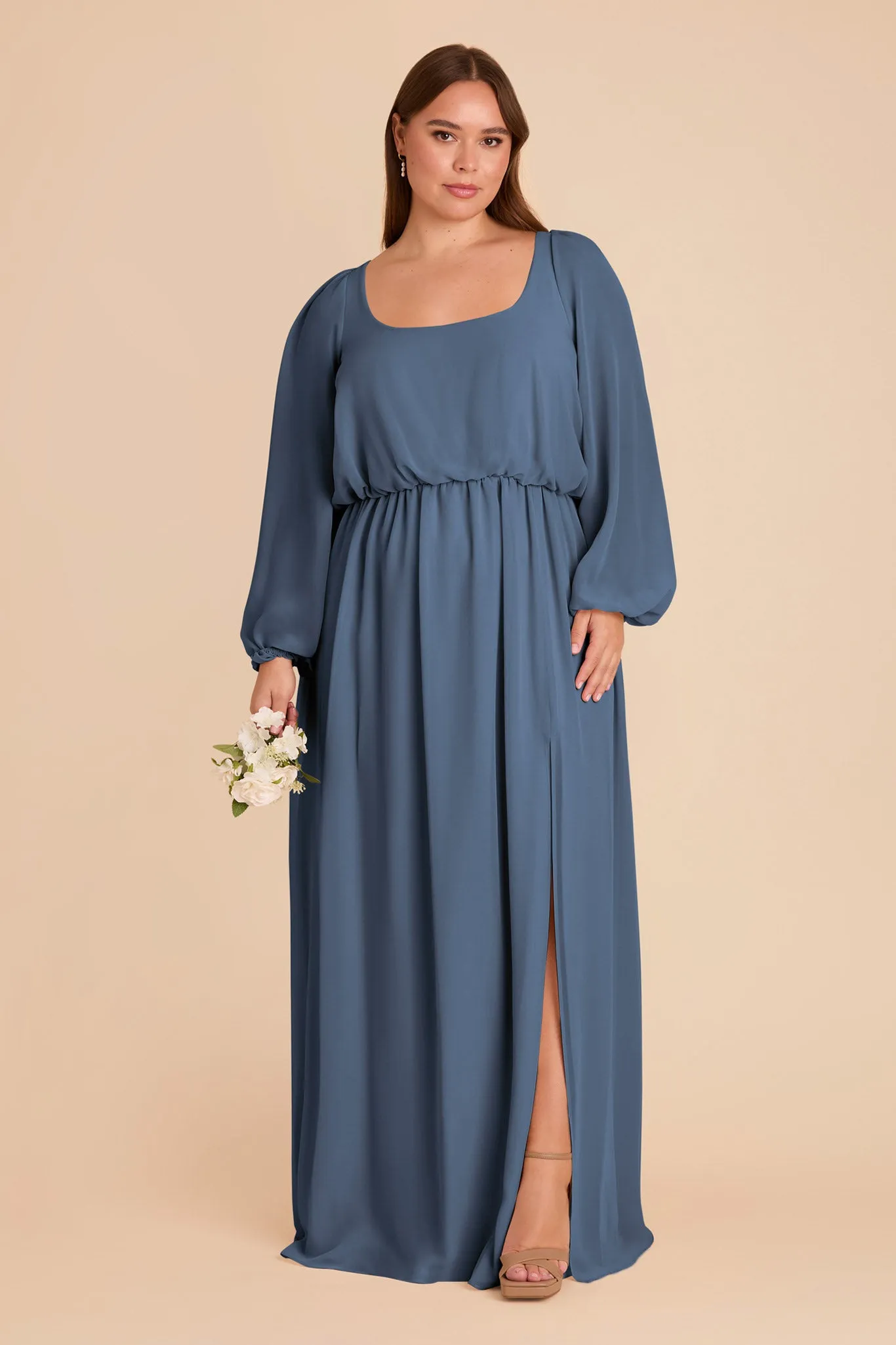 Eloise Chiffon Dress - Twilight sold by Birdy Grey product image thumbnail 2