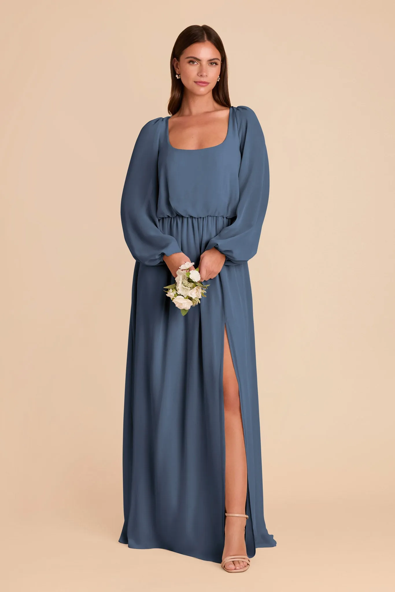 Eloise Chiffon Dress - Twilight sold by Birdy Grey product image thumbnail 4