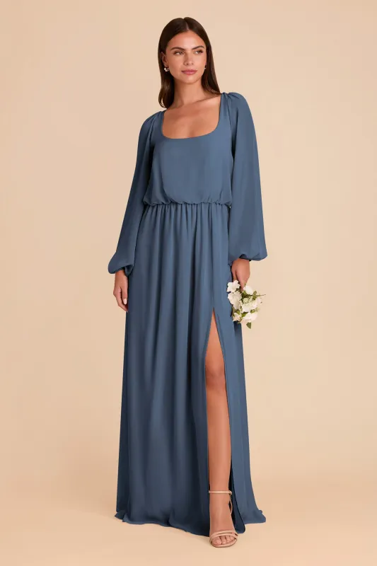 Eloise Chiffon Dress - Twilight sold by Birdy Grey