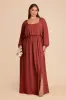 Eloise Chiffon Dress - Spice sold by Birdy Grey