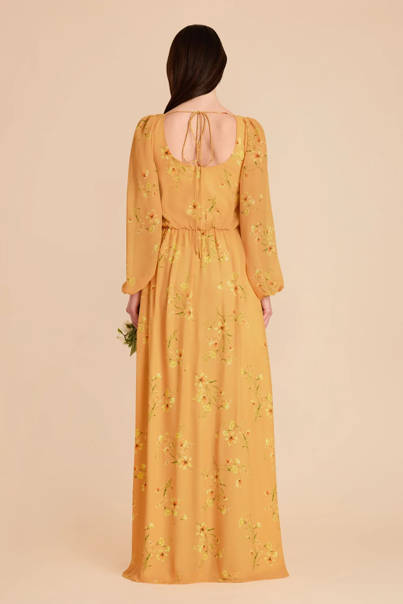 Eloise Chiffon Dress - Marigold Le Fleur sold by Birdy Grey product image thumbnail 5