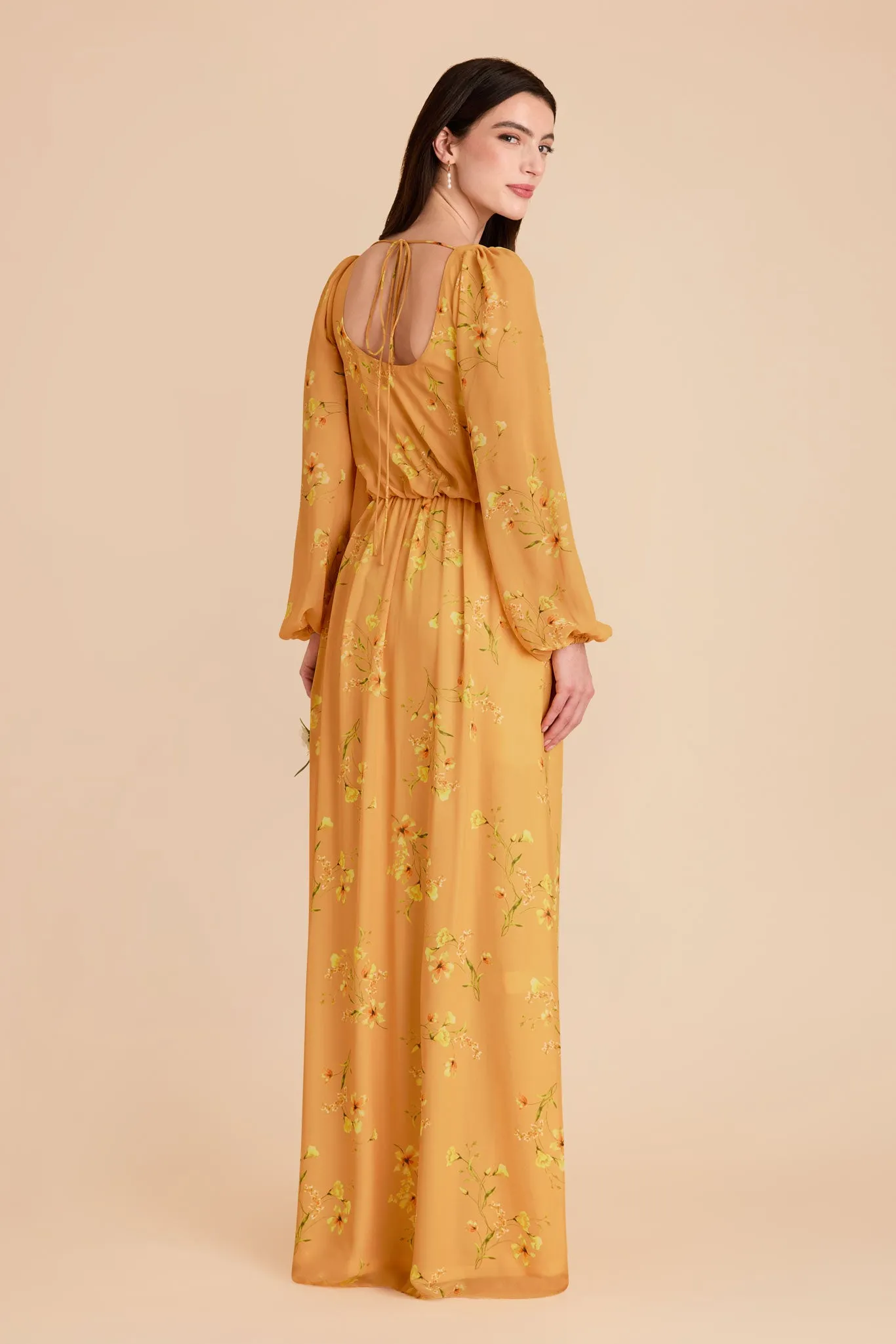 Eloise Chiffon Dress - Marigold Le Fleur sold by Birdy Grey product image thumbnail 4