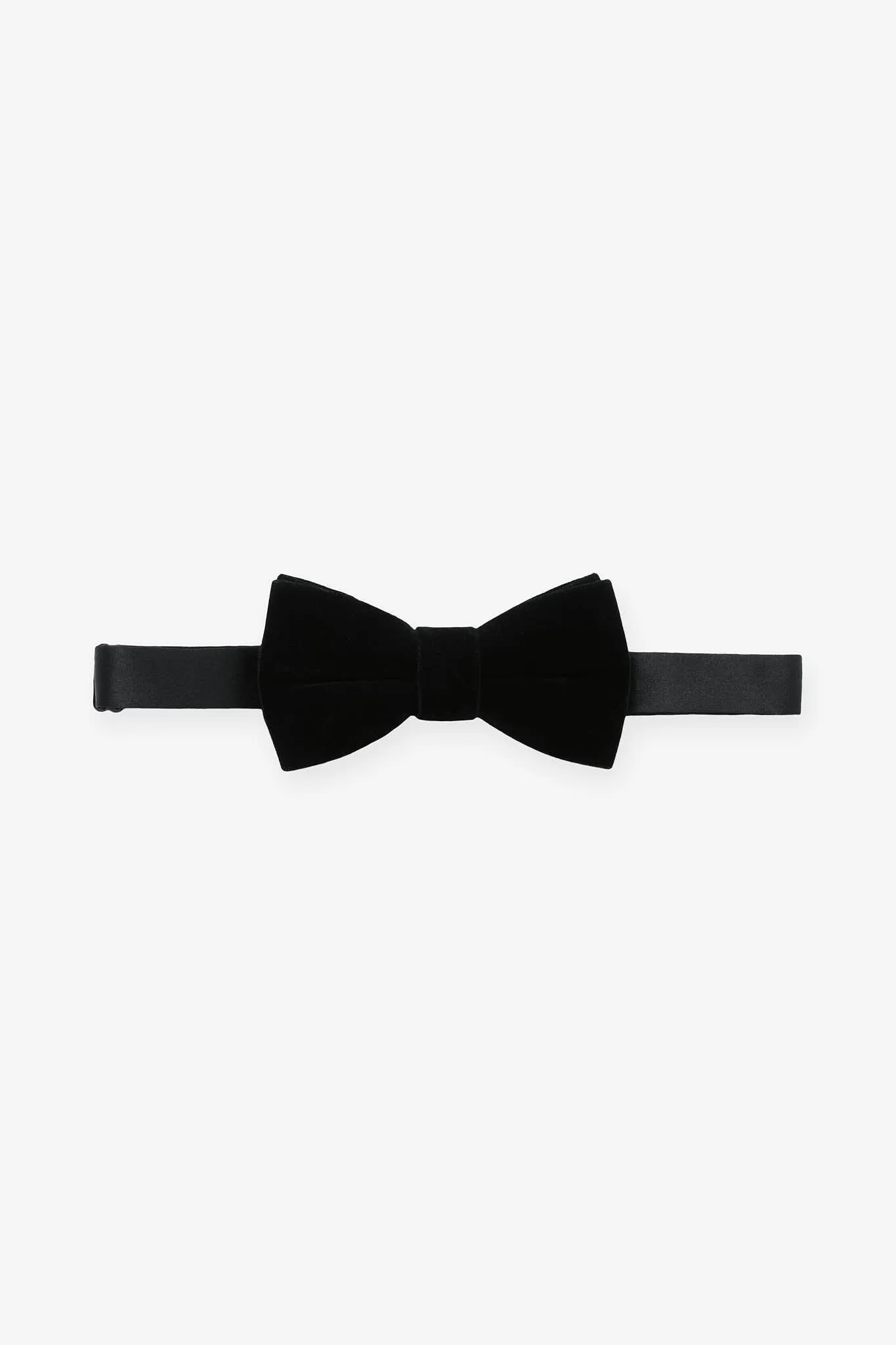 Geno Velvet Bow Tie - Black sold by Birdy Grey