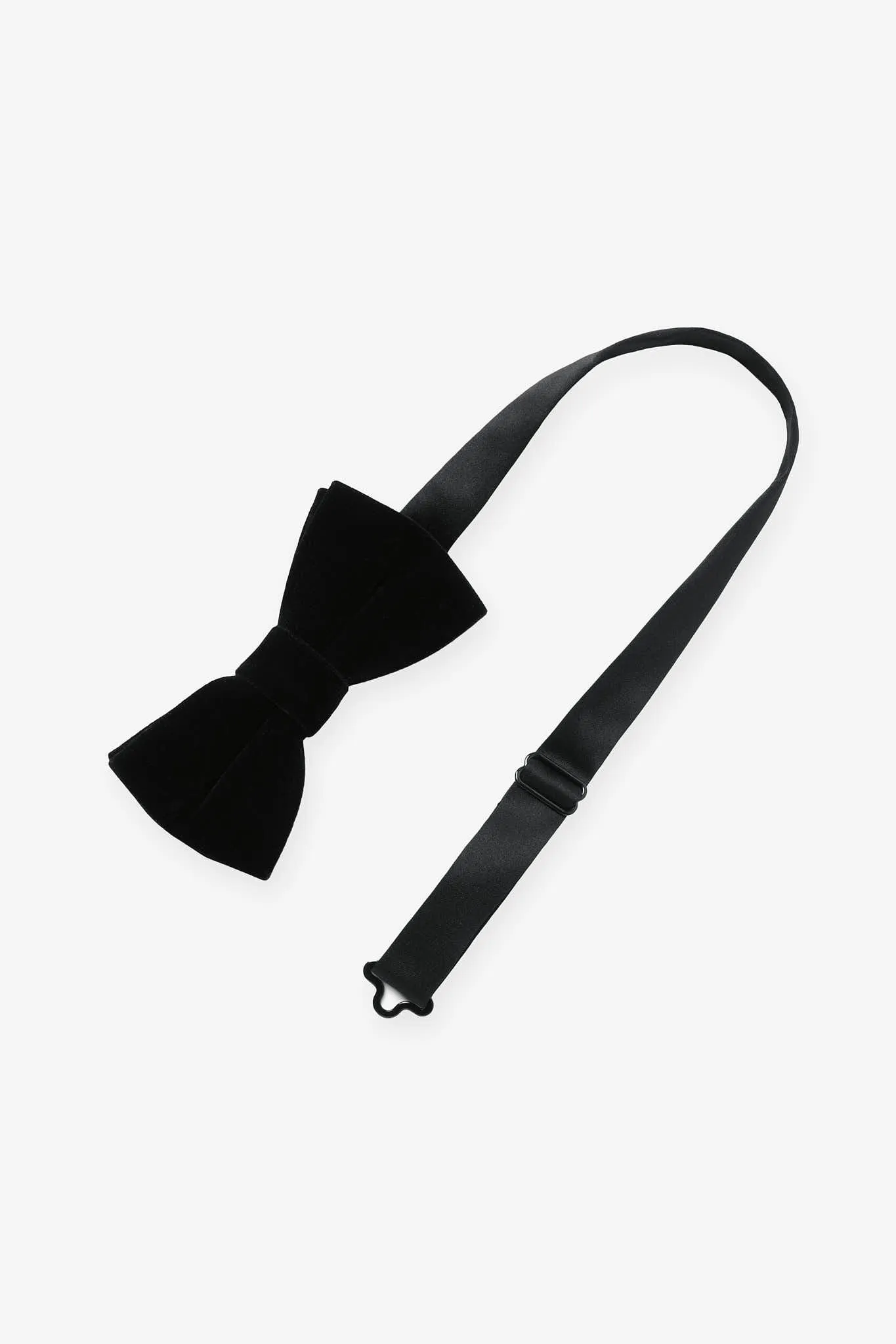 Geno Velvet Bow Tie - Black sold by Birdy Grey product image thumbnail 4