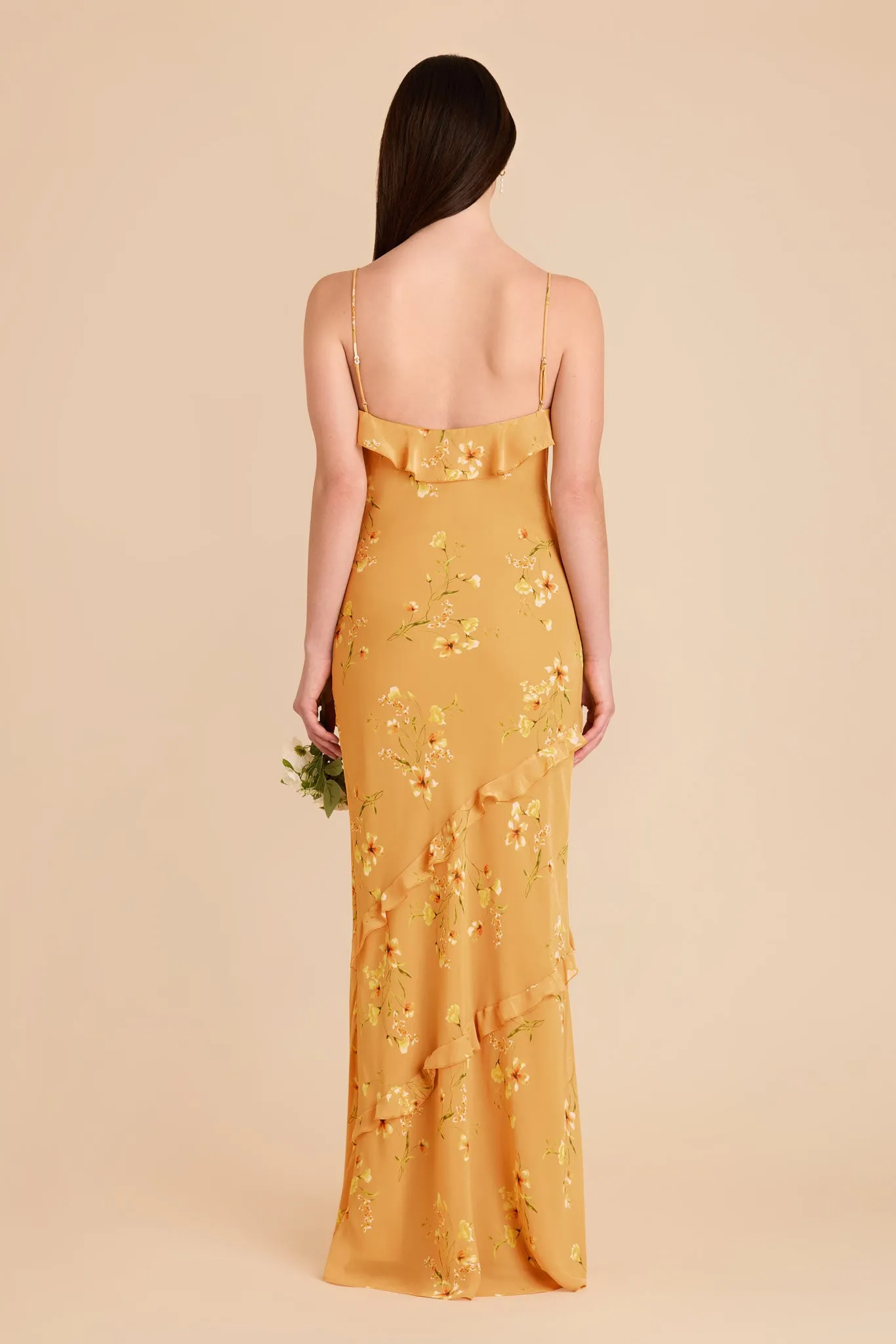 Valentina Chiffon Dress - Marigold Le Fleur sold by Birdy Grey product image thumbnail 4