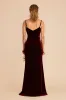 Catherine Velvet Dress - Cabernet sold by Birdy Grey
