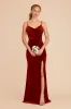 Catherine Velvet Dress - Burnt Orange sold by Birdy Grey