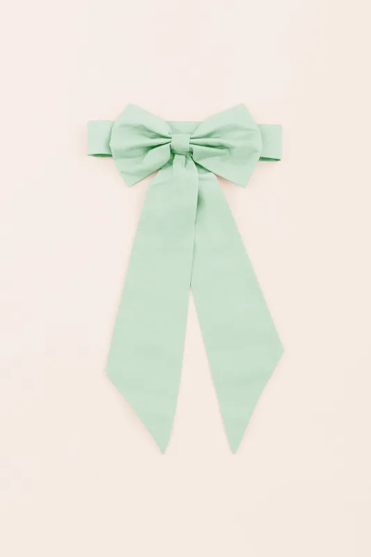 Liz Flower Girl Sash - Pistachio sold by Birdy Grey