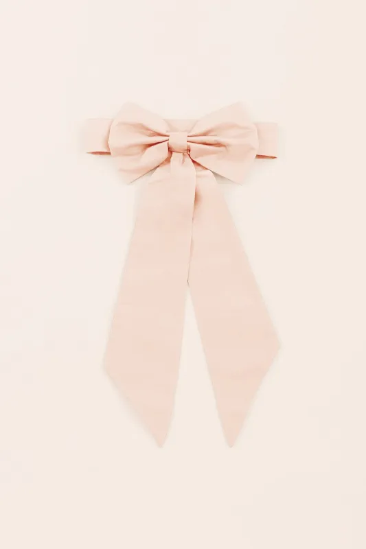Liz Flower Girl Sash - Peach Cream sold by Birdy Grey