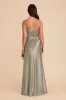 Mai Shiny Satin Dress - Moss Green sold by Birdy Grey