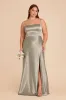 Mai Shiny Satin Dress - Moss Green sold by Birdy Grey