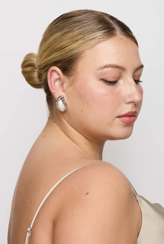 Valia Earrings by Petit Moments - Silver sold by Birdy Grey