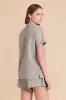 Atticus Pajama Set - Cocoa Stripe sold by Birdy Grey