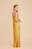 Elisa Junior Matte Satin Dress - Marigold Le Fleur sold by Birdy Grey