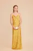 Elisa Junior Matte Satin Dress - Marigold Le Fleur sold by Birdy Grey
