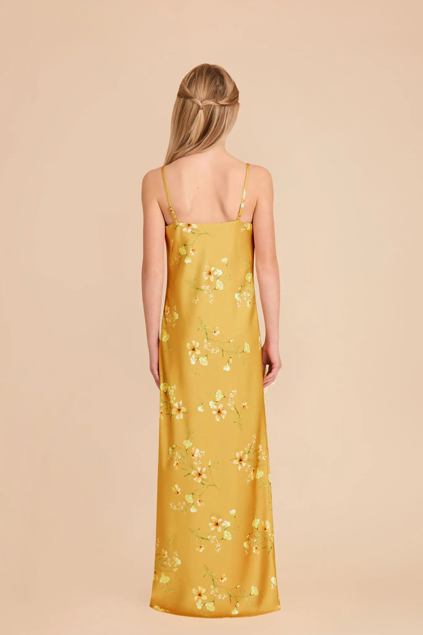 Elisa Junior Matte Satin Dress - Marigold Le Fleur sold by Birdy Grey product image thumbnail 4