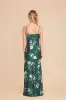 Elisa Junior Matte Satin Dress - Emerald Garden Party sold by Birdy Grey