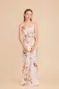 Elisa Junior Matte Satin Dress - Champagne Cascadia Bouquet sold by Birdy Grey