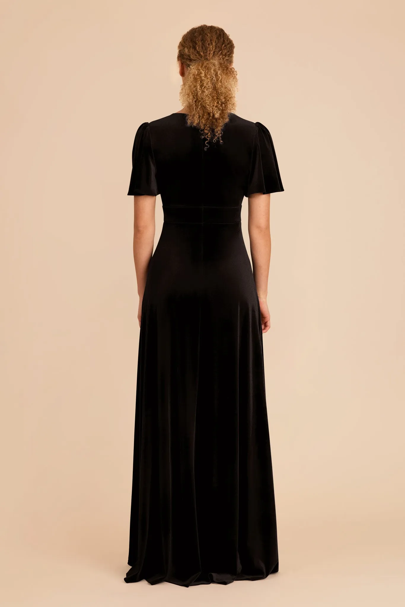 Marni Velvet Dress - Black sold by Birdy Grey product image thumbnail 5