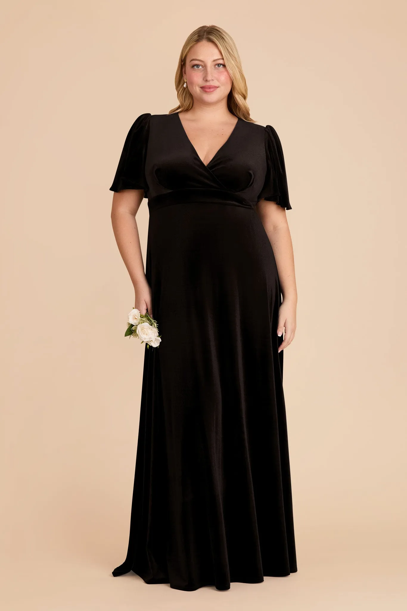 Marni Velvet Dress - Black sold by Birdy Grey product image thumbnail 2