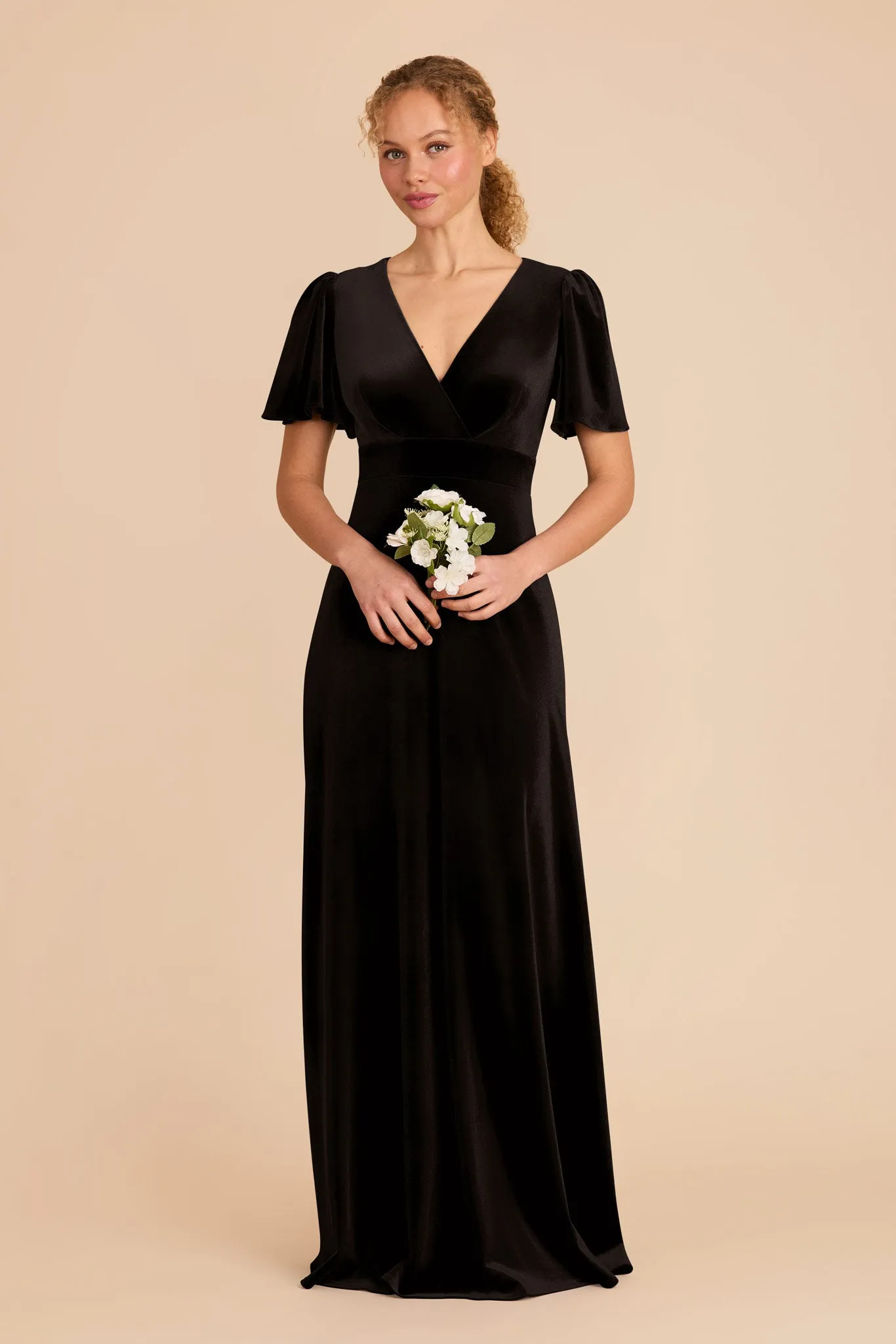 Marni Velvet Dress - Black sold by Birdy Grey