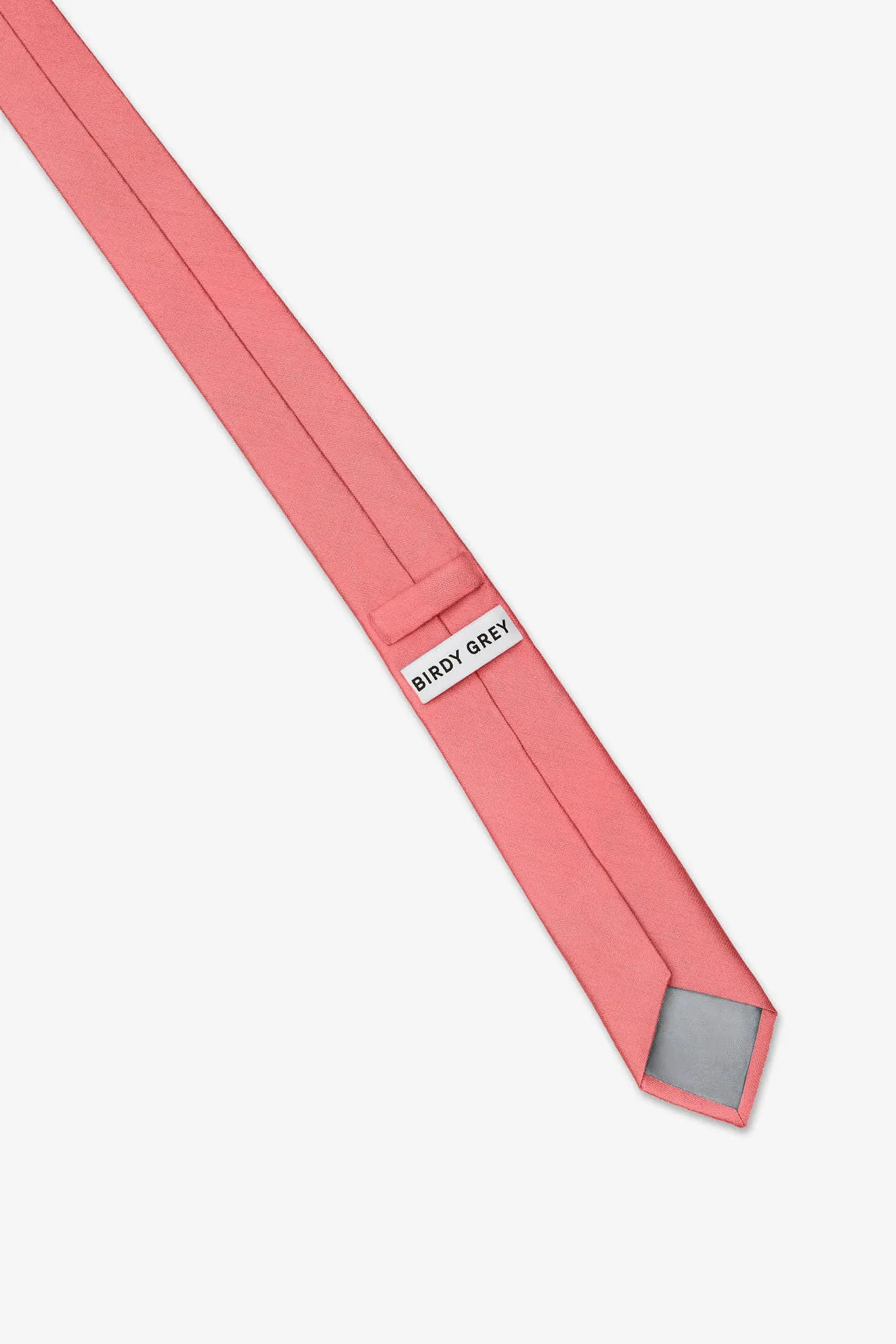 Simon Necktie - Coral Pink sold by Birdy Grey product image thumbnail 3