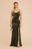 Catherine Velvet Dress - Olive sold by Birdy Grey