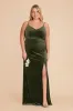Catherine Velvet Dress - Olive sold by Birdy Grey