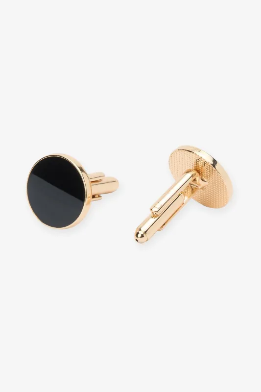 Paul Cufflinks - Gold sold by Birdy Grey