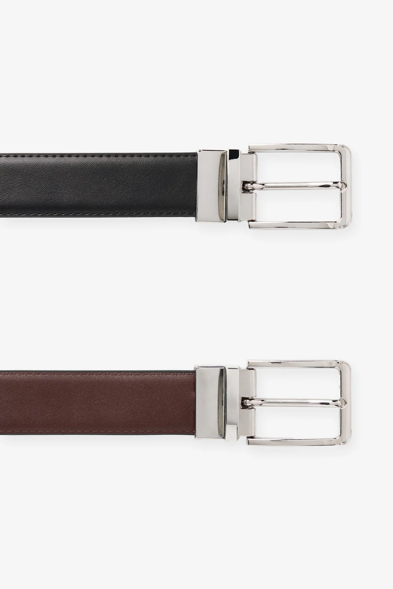 Tim Reversible Belt - Black/Dark Brown sold by Birdy Grey product image thumbnail 2