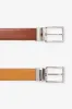 Tim Reversible Belt - Medium Brown/Tan sold by Birdy Grey