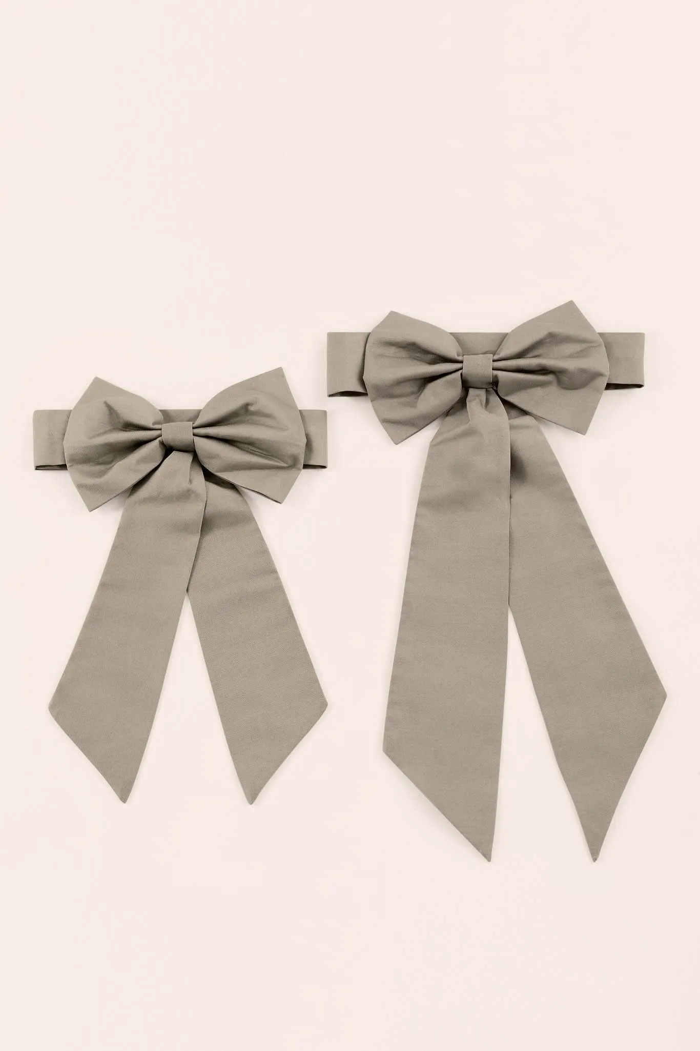 Liz Flower Girl Sash - Thyme sold by Birdy Grey product image thumbnail 3