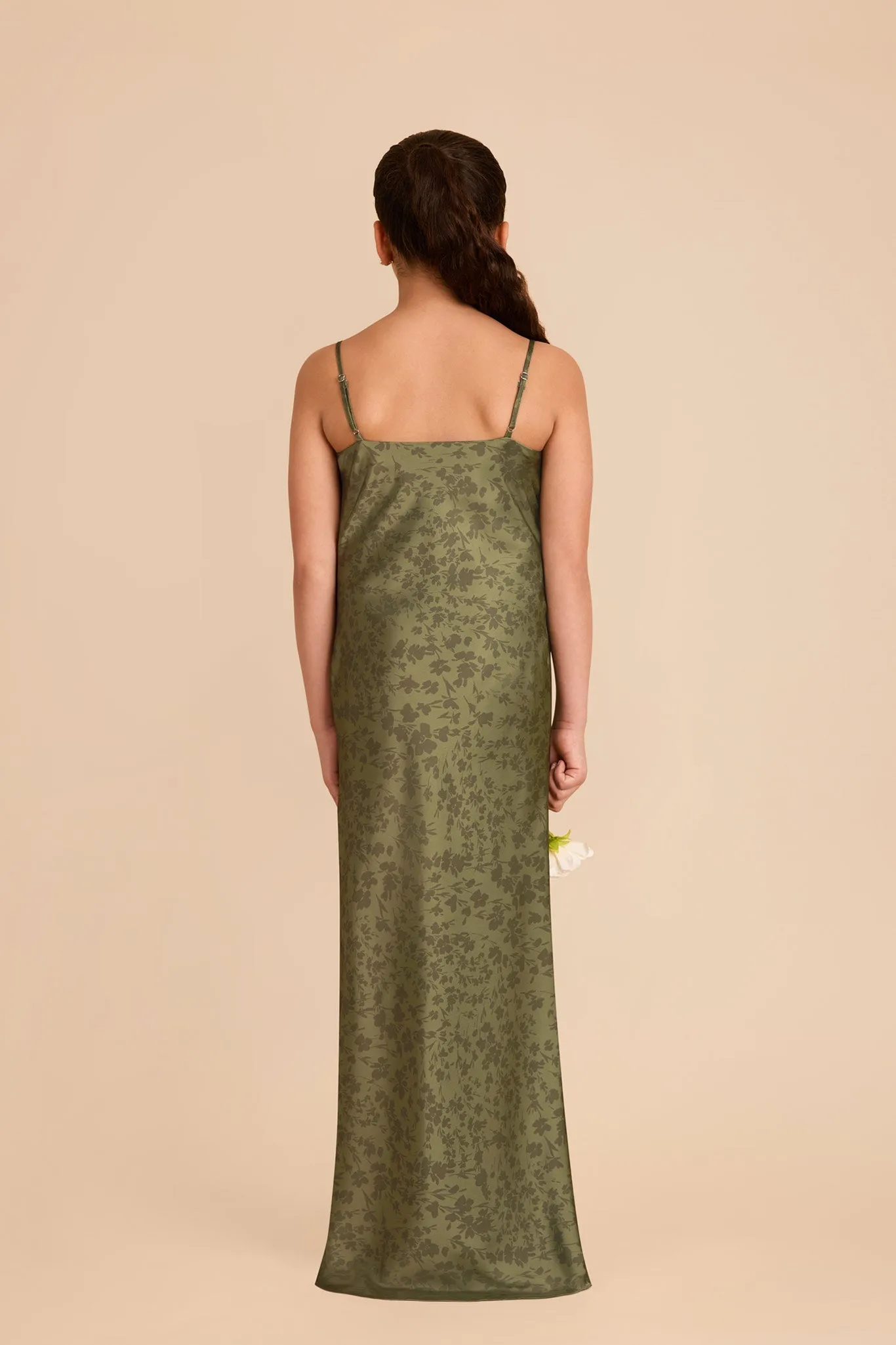 Elisa Junior Matte Satin Dress - Bright Martini Dreamy Floral sold by Birdy Grey product image thumbnail 4