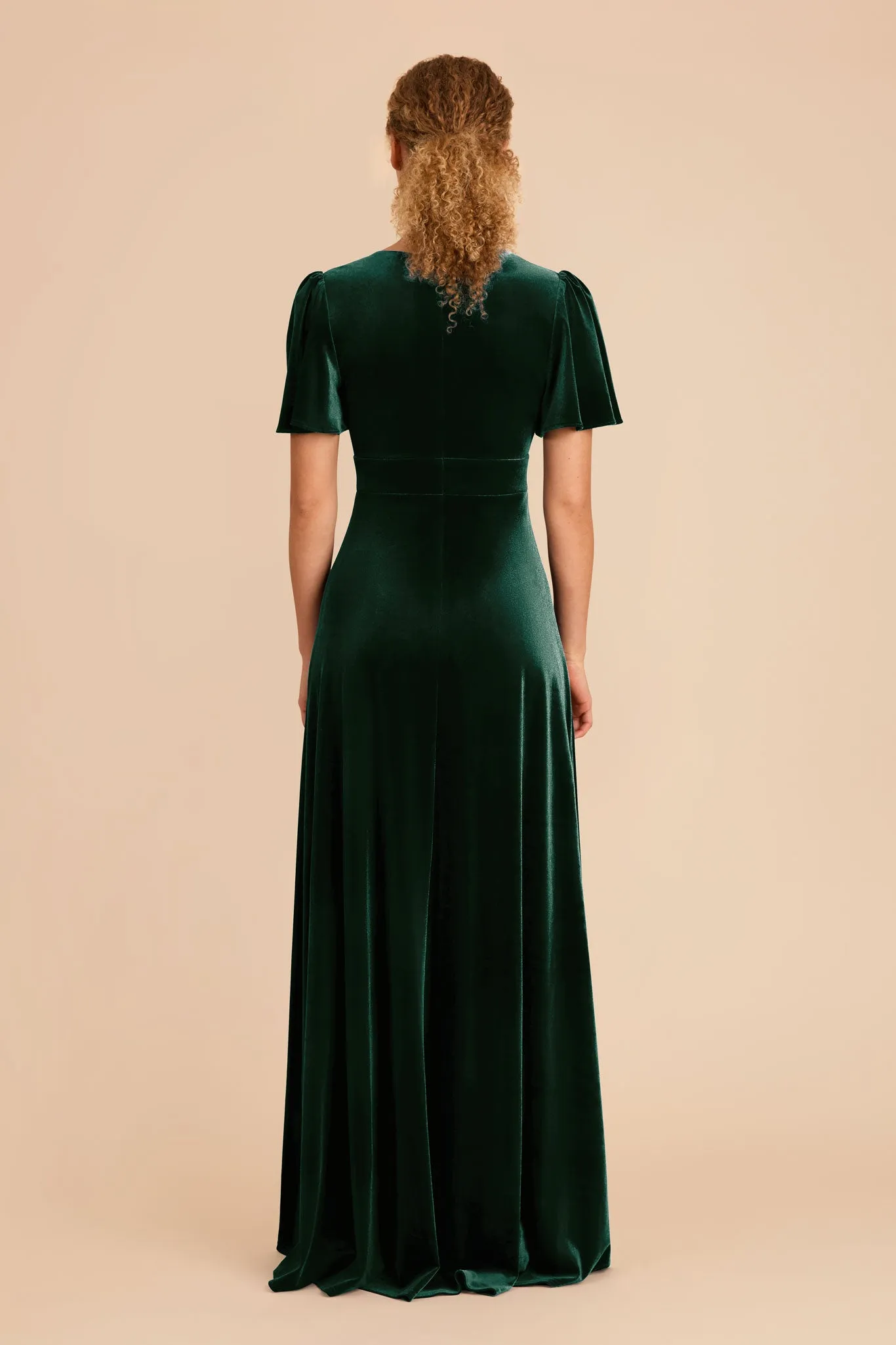 Marni Velvet Dress - Emerald sold by Birdy Grey product image thumbnail 5