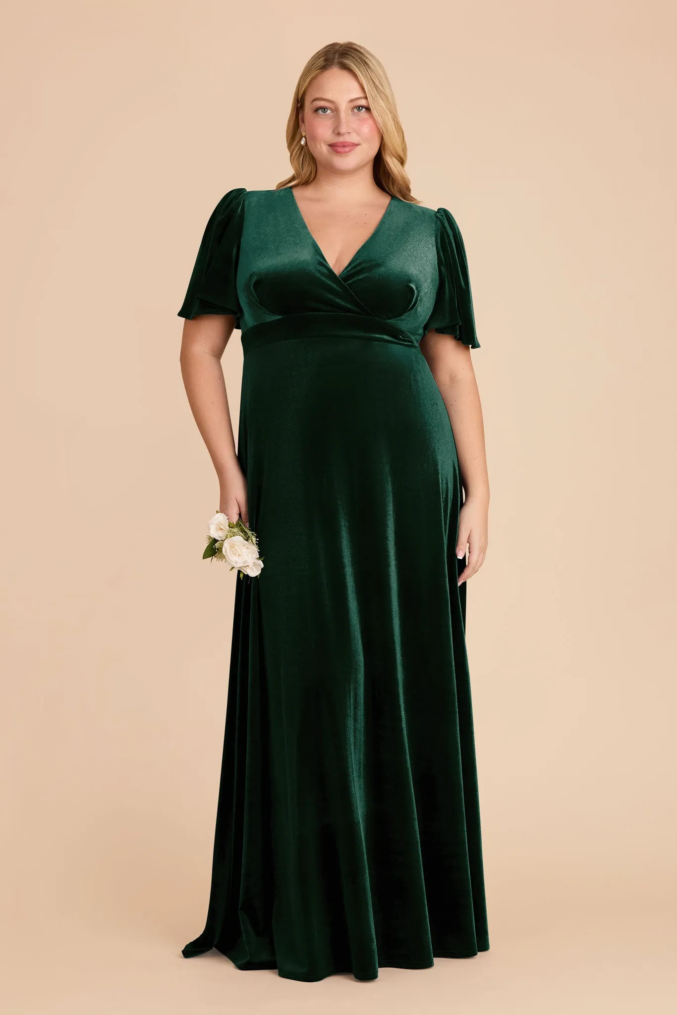 Marni Velvet Dress - Emerald sold by Birdy Grey product image thumbnail 2