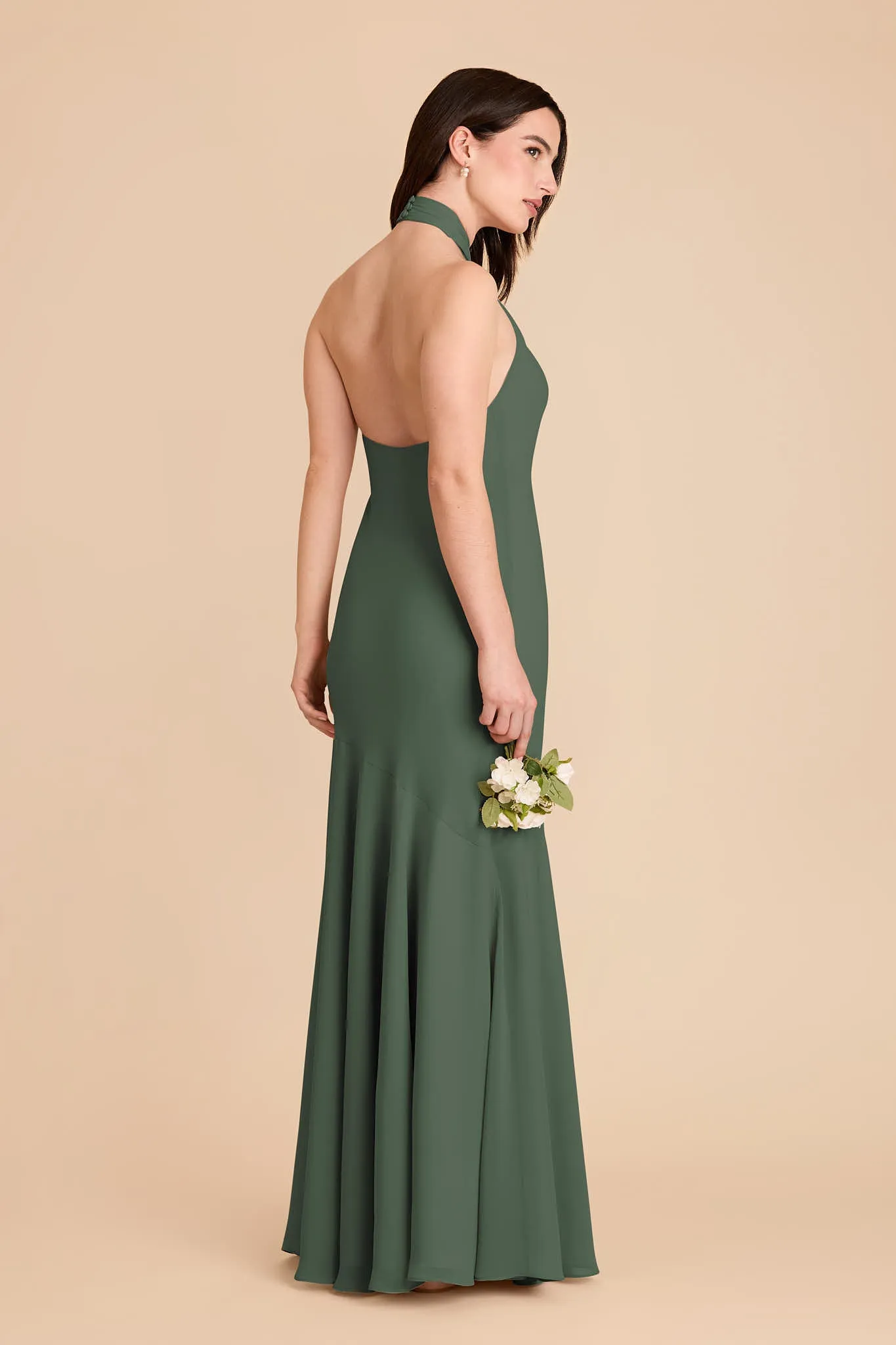 Stephanie Chiffon Dress - Eucalyptus sold by Birdy Grey product image thumbnail 4