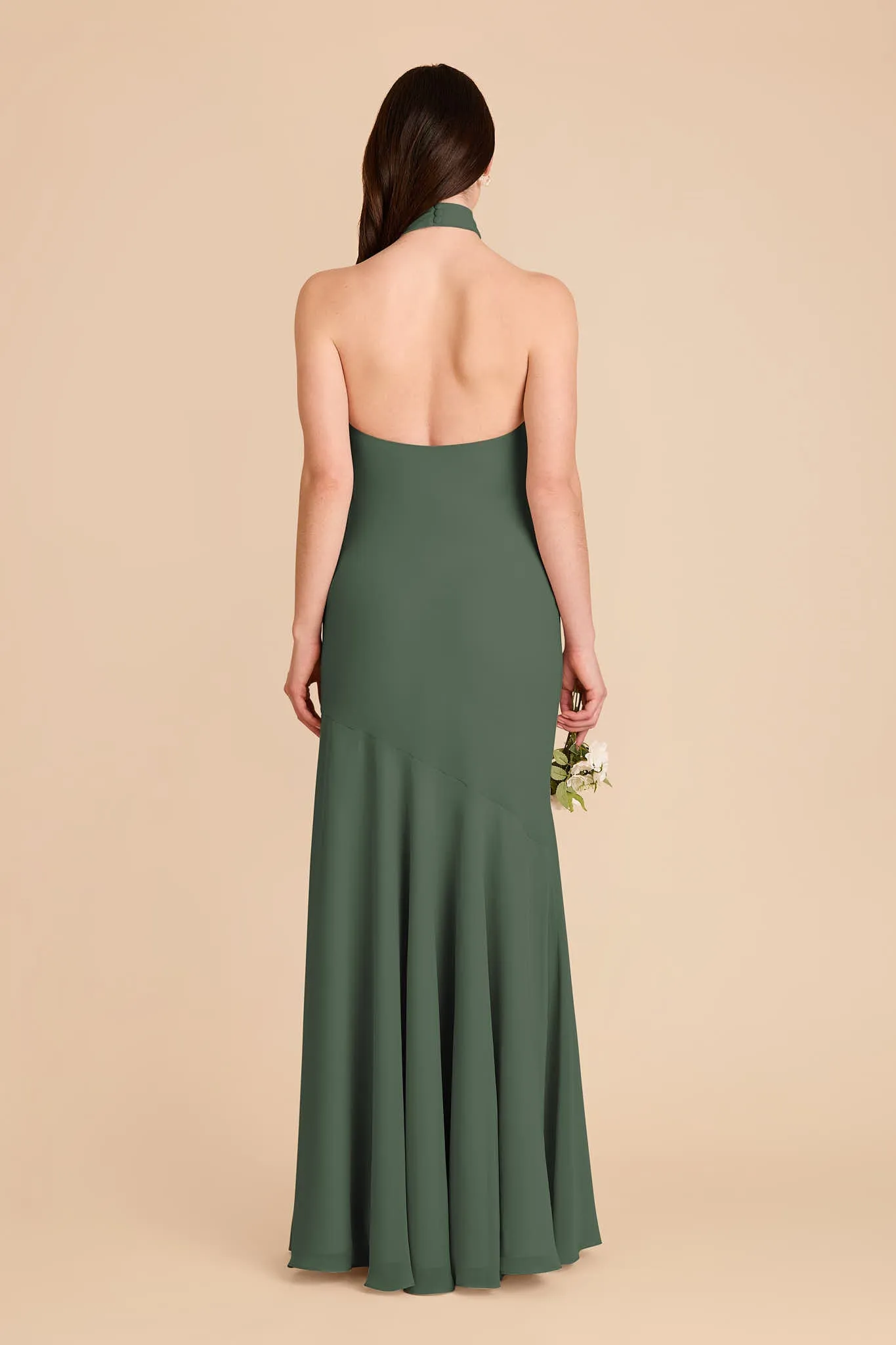 Stephanie Chiffon Dress - Eucalyptus sold by Birdy Grey product image thumbnail 5