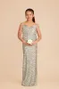Elisa Junior Matte Satin Dress - Moss Green Dreamy Floral sold by Birdy Grey