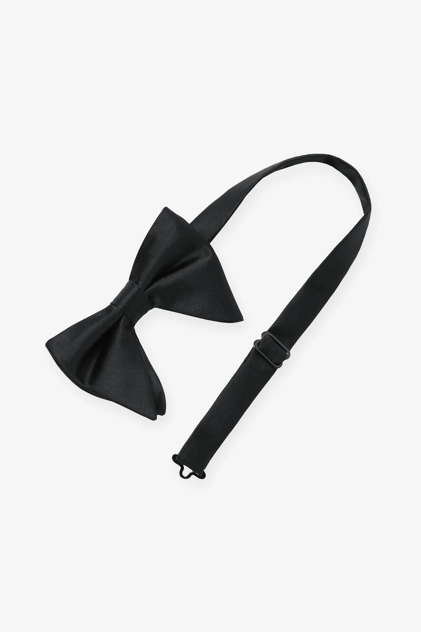 Thomas Oversized Satin Bow Tie - Black sold by Birdy Grey product image thumbnail 4