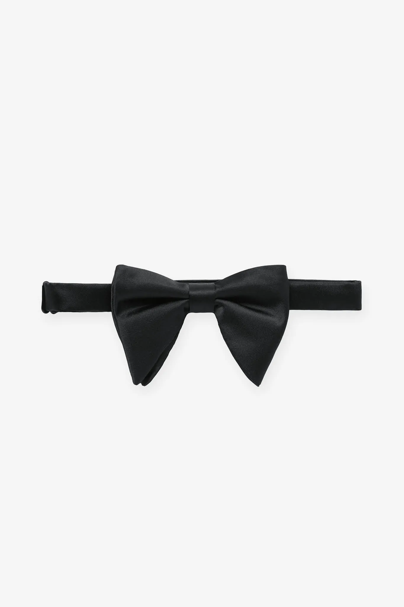 Thomas Oversized Satin Bow Tie - Black sold by Birdy Grey