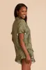 Esther Ruffled Short Sleeve Pajama Set - Bright Martini Dreamy Floral sold by Birdy Grey