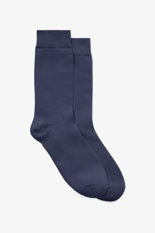 Kevin Socks - Navy sold by Birdy Grey