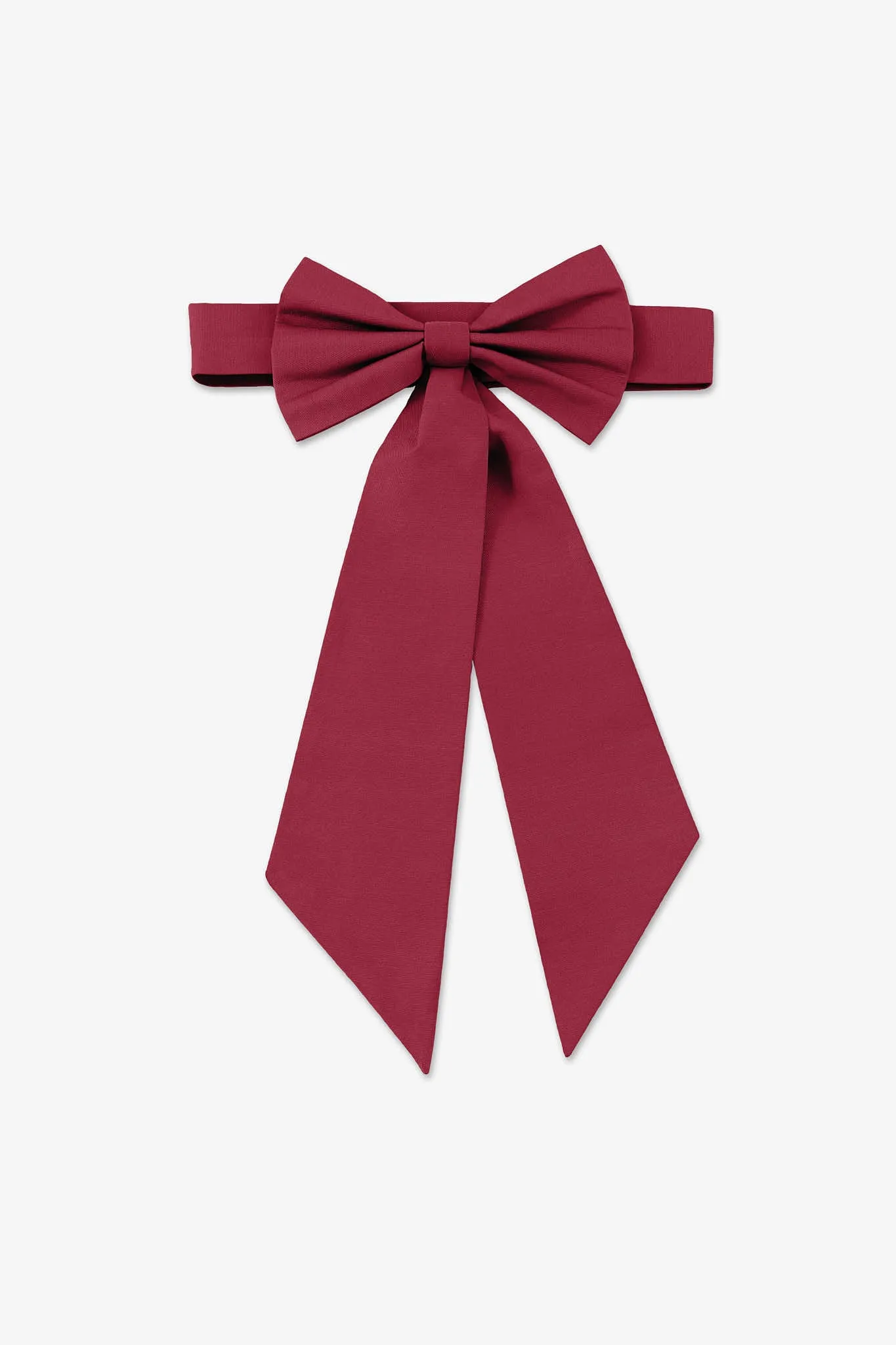 Liz Flower Girl Sash - Burgundy sold by Birdy Grey
