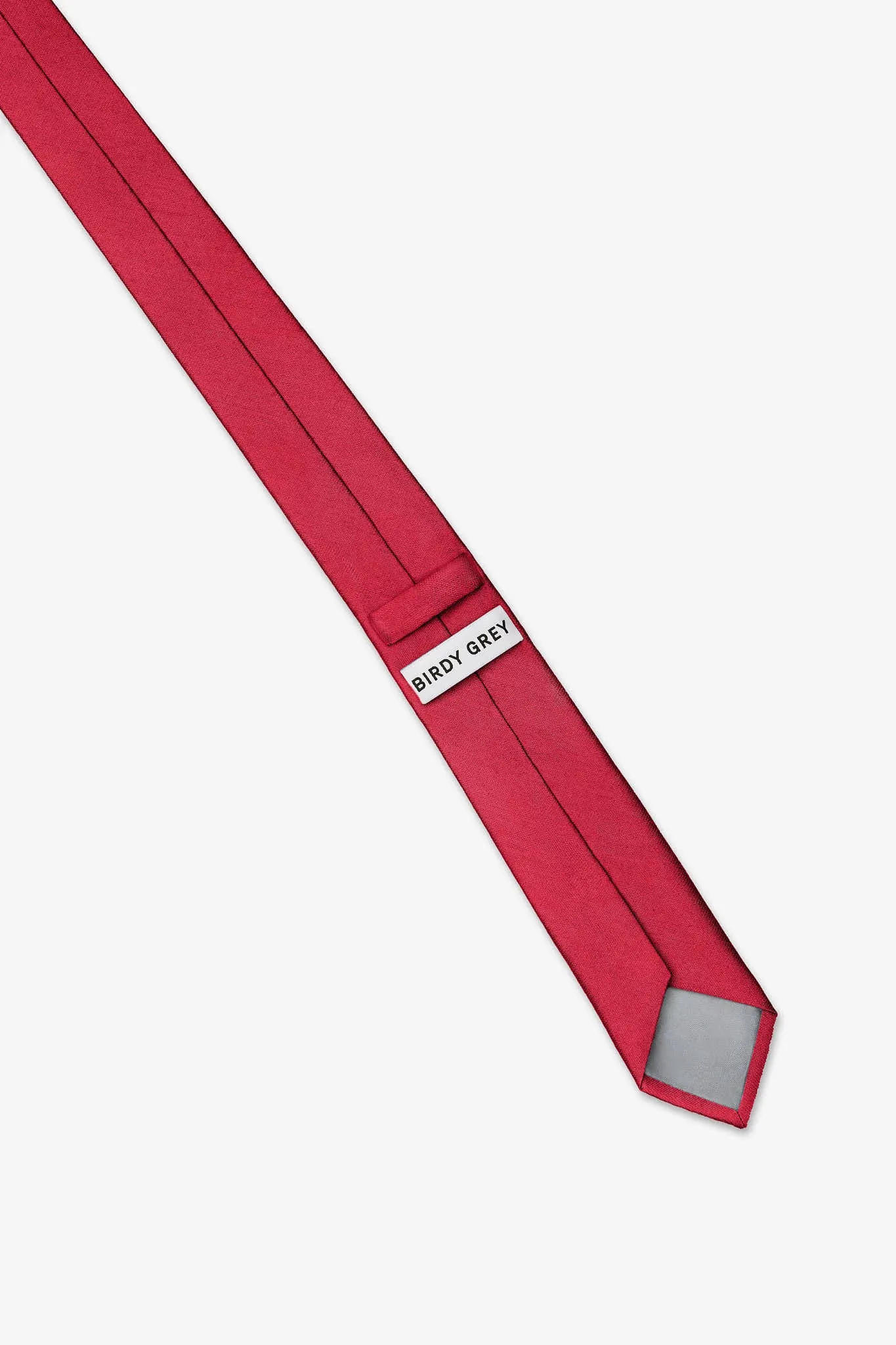 Simon Necktie - Lipstick Red sold by Birdy Grey product image thumbnail 3