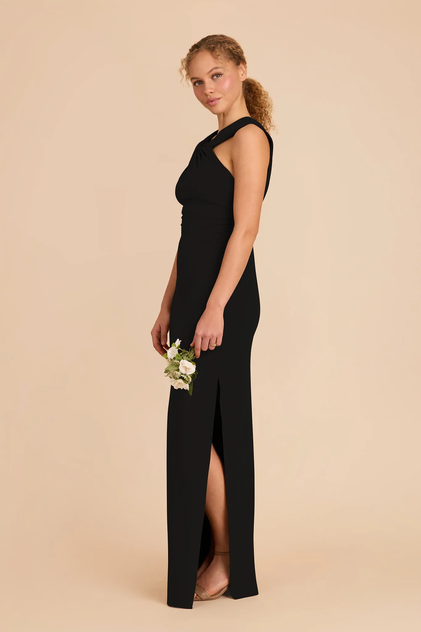 Erica Luxe Knit Dress - Black sold by Birdy Grey product image thumbnail 4