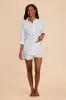 Ashtin Solid Shirt and Boxer Short Set - White sold by Birdy Grey