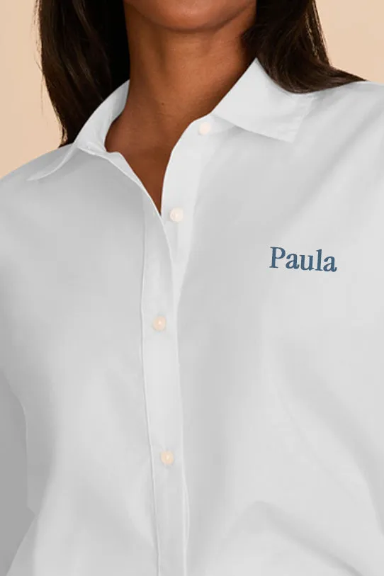 Ashtin Solid Shirt and Boxer Short Set - White sold by Birdy Grey product image thumbnail 2