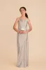 Elisa Junior Matte Satin Dress - Almond Dreamy Floral sold by Birdy Grey