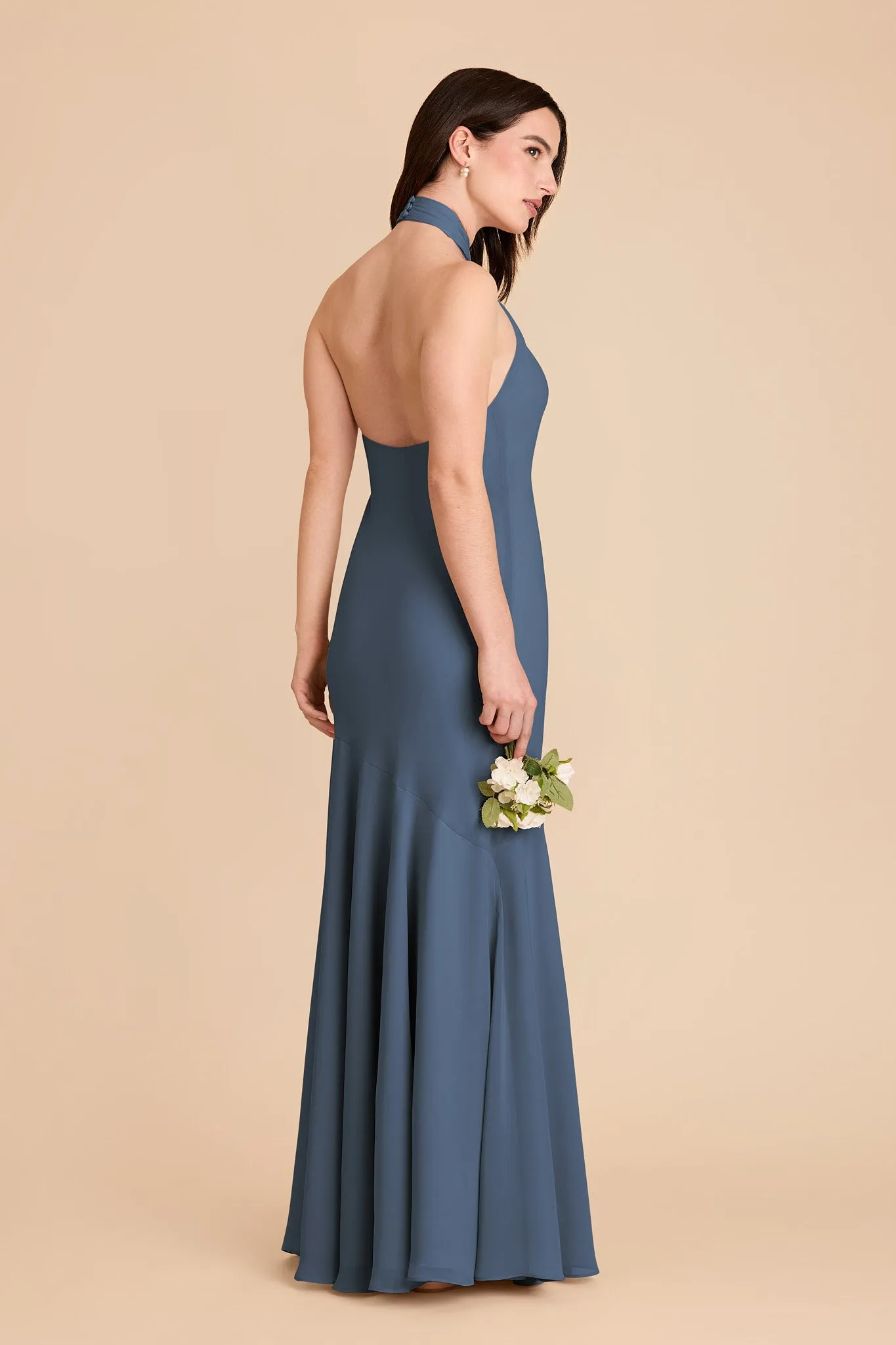 Stephanie Chiffon Dress - Twilight sold by Birdy Grey product image thumbnail 4